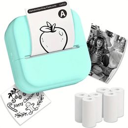 Phomemo M02L Pocket Printer: Portable Thermal Printer for Printing Photos, Notes, Scrapbook, Journals & More!