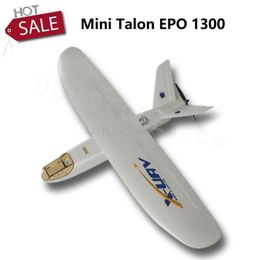 Aircraft Modle X uav Mini Talon EPO 1300mm Wingspan V tail FPV RC Model Radio Remote Control Aeroplane Kit 230731