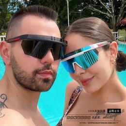 Sunglasses 2023 New Luxury Designer Ps Large Frame Riding Sunglasses Net Red Same Style Ski Goggles Sps01y