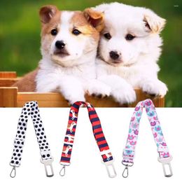 Dog Apparel Dogs Outdoor Accessories Cat Harness Pet Products Leash Travel Supplies Car Seat Belt Clip Seatbelt