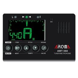 Other Electronics ANOMA AMT560 Metronome Guitar Tuner Pickup Builtin Mic with Cable for Chromatic Bass Violin 230801