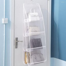 Storage Boxes Dust-Proof Sorting Space Saving Handbag Bag Rack Organiser Sundry Hanger