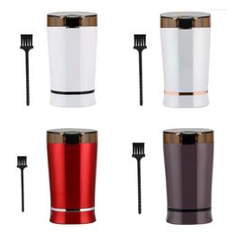 Mini Electric Coffee Beans Grinder Kitchen Salt Pepper Mill Herbs Nuts Spices Grind Stainless Steel Blades