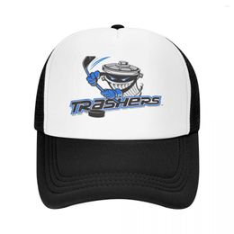 Ball Caps Danbury Trashers Vintage Hockey Baseball Cap модная шляпа Man Luxury Black Fishing Sun Shats для женщин мужские