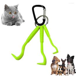 Dog Apparel 3Sets Tick Remover Flea Hook ABS Tweezer For Pet Cat Humans Clamp Extractor Accessories