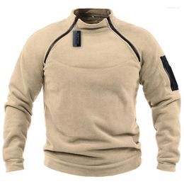 Men's Sweaters 2023 Pullover Jacket Winter Warm Clothes Polar Tactical Hunting Fleece Shirt Windproof Mountaineering S