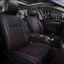 Car Seats 1 Seat Waterproof Car Seat Cover Universal Leather Auto Front Seat Cushion Protector Pad Mat With Backrest Fit Most Car Interior x0801