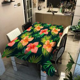 Table Cloth New Flower Series Tablecloth Restaurant Wedding Decoration Tablecloth Waterproof Tablecloth Coffee Table R230801