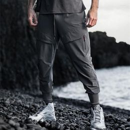 Men's Pants Men Casual Multi Pockets Cargo High Quality Baggy Fashion Streetwear Clothing For Y2k Zipper