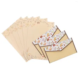 Gift Wrap Invitation Card Envelope Letter Papers Writing Supplies Wedding Acceptance Stationery