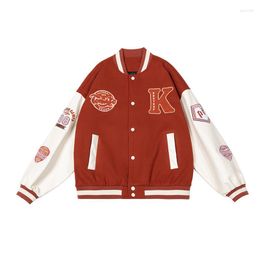 Men's Jackets Baseball Uniform Woolen Jacket Women's Leather Hip-Hop Embroidery Couple Coat Street Fashion Spring And Aut