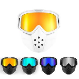 New Unisex Motorcycle mask Goggle Bicycles motocross goggles Windproof Moto Cross Helmets Mask Goggles 233D