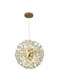 Pendant Lamps Artistical Firework Lights Trend Creative Hanging Lamp Home Decoration Luxury Crystal Modern For Living Room