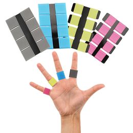 Other Golf Products 8pcs Finger Toe Silicone Anti slip Grip Support Sleeve Protector Blue Grey Pink For Men Women Protection 230801
