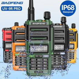 Walkie Talkie Baofeng UV 9R IP68 Waterproof High Power Dual Band UHF VHF Long Range CB Radio UpgradeUV Plus 230731