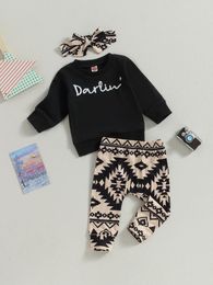 Clothing Sets Cute Little Cowgirl Toddler Girl Western Outfit Mama S Darling Cow Print Sweatshirt And Pants Set - Adorable 2-Piece Fall