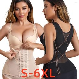 Women's Shapers Seamless Women Shapewear Plus-Size Waist Tighten Shaping Postpartum Recovery Slimming Vest Tummy Control Corset Shaper