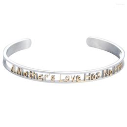 Bangle Fashion Hollow Bracelet Mother Love Mother's Day Birthday Gift Handwriting & Jewellery