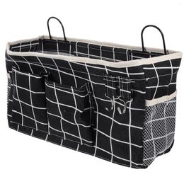 Storage Bags Finishing Basket Wall Pocket Bed Organizer Mounted Bins Bedroom Bathroom Hanging