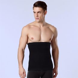 Whole- 1pcs Band Men Slimming Body Shaper Belly Waist Abdomen Belt Shapewear Tops Mens Waist Trainer Compression Underwear Str285P