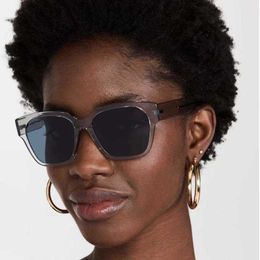 2023 New luxury designer 22nd year new B star net red same plate box style female tide sunglasses BB0215