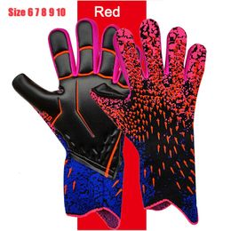 Balls Latex Goalkeeper Gloves Thickened Football Professional Protection Adults Teenager Soccer Goalie 230801