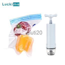 Vacuum Food Sealing Machine Kitchen Sous Vide Vacuum Sealer Food Saver Bags Mini Hand Air Pump Reusable Meat Vegatable Packaging Bag 22x21cm 22x29cm 35x50cm x0801