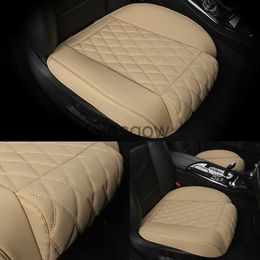 Car Seats Waterproof Leather Car Seat Cover Universal Automobile Front Seat Covers Cushion Protector Mat Pad for Auto Truck Suv Van x0801
