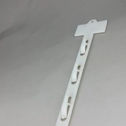 L782mm Plastic PP Retail Supplies Hanging Merchandise Clips Strips W19mm Products Display For Supermarket Store Promotion LL