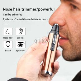 Electric Nose Ear Trimmers Ear Nose Hair Trimmer Clipper Electric Shaving Safety Face Care Nose Beard Cleaning Machine for Men Women Hair Removal Painless x0731 x073