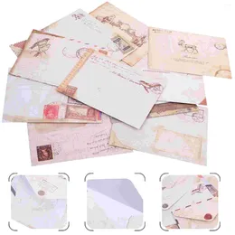 Gift Wrap 60 Pcs Small Envelope Paper Vellum Envelopes Retro Greeting Cards Cute Blessing Invitations