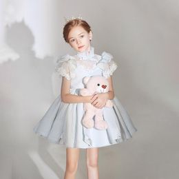 Girl s Dresses Brand Spanish for Children Teenages Girls Royal Lolita Princess Ball Gown Kids Birthday Girl Boutique Clothes 230731