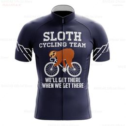 Racing Jackets 2023 Summer Funny Team Bicycle Shirt Men Cycling Jersey Clothing Mtb Bike Tops Ciclismo Clothes Spexcel