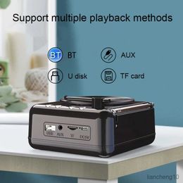 Portable Speakers Portable Bluetooth Mini Music Bass Outdoor Wireless Subwoofer Sound FM Radio Card R230801