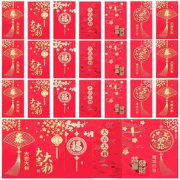 Gift Wrap Red Money Chinese Year Lucky Pockets Bao Hong Envelope Pocket Spring Festival Decorations Birthday