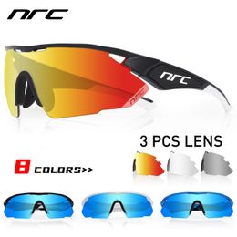 Outdoor Eyewear Brand NRC Outdoor Sports Cycling Glasses Mountain Bike Cycling Goggles UV400 Pochromic Men Cycling Sunglasses Unisex Eyewear 230731