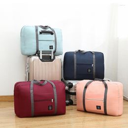 Storage Bags Travel Bag Waterproof Foldable Handbag Organiser Lightweight Carry-On Luggage 1pcs Unisex Large Capacity