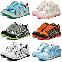 2023 design casual shoes men women black white blue green pink purple trainers outdoor sports sneakers color8