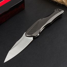 Special Offer KS5500 Assisted Flipper Folding Knife D2 Satin Blade CNC Stainless Steel with Carbon Fiber Handle EDC Pocket Knives with Retail Box