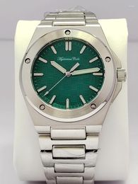 Wristwatches Luxury Sports Watch Men 40mm Quartz VH31 Sweep Second Movement Homage Top Brand Luminous Clocks Mysterious Code