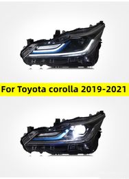 Car Headlight LED Lights For Toyota Corolla 20 19-20 21 Signal Light Upgrade DRL Daytime Headlights Assembly