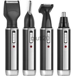 Electric Nose Ear Trimmers Original Kemei Rechargeable 4in1 Micro Hair Trimmer For Men Electric Shaver Beard Trimer Nose Ear Eyebrow Trimmer For Nose Cuts x0731