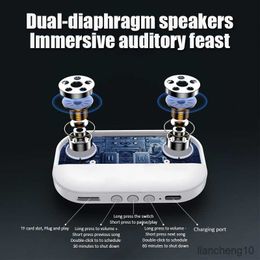 Portable Speakers Portable Wireless Bone Music Mini Stereo Player Under Pillow Improve Sleep Support Card R230801