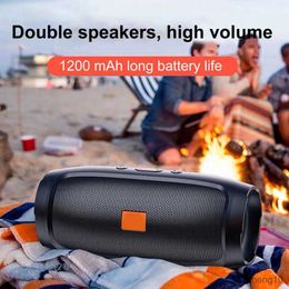 Portable Speakers Wireless Bluetooth Outdoor Card Subwoofer Small Audio Broadcast Mini Gift FM Radio for R230801