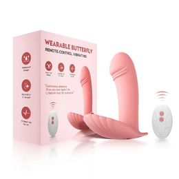 Vibrators Wireless Remote Control Panties 10 Speed Rechargeable Bullet Strap on Underwear Vibrator for Women Sex Toy 230801