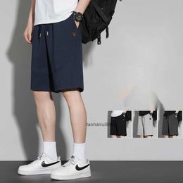 Summer New Line Edge Wrap Fashion Brand Loose Sports Casual Shorts Men's Basketball Pants Cotton Guards Pants Men's