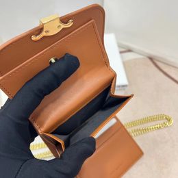 designer women short wallet portable card holder bag classic celiene bag fashion Shoulder strap and handheld two in one purse luxury Coins Purses 840