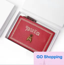 New Card Holder Women's Multiple Card Slots Leather Ultra-Thin Exquisite High-End Wallet One-Piece Two-Fold Small Buckle Wholesale