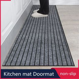 Carpet Anti Slip Kitchen Mat Floor DIY Absorb Oil Rugs Doormat Long Hallway Runner Rug Bath Entrance Easy To Clean 230801