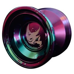 Yoyo BEBOO YOYO Devil Imp Pattern Alloy Unresponsive Yoyo 10 Ball Bearing Yoyo For Advanced Player Kids Beginner 230801